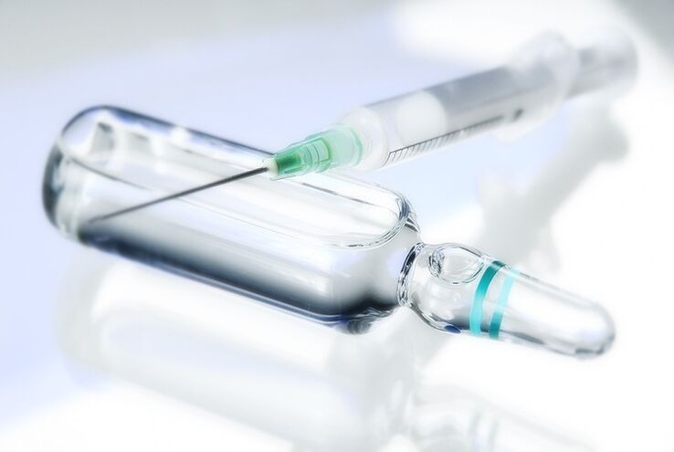 Injektion gegen Prostatitis